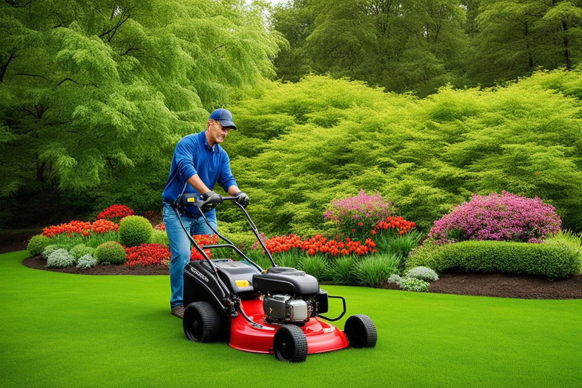how to turn lawn mower off