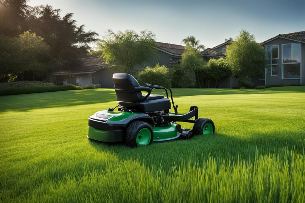 hydrostatic lawn mower