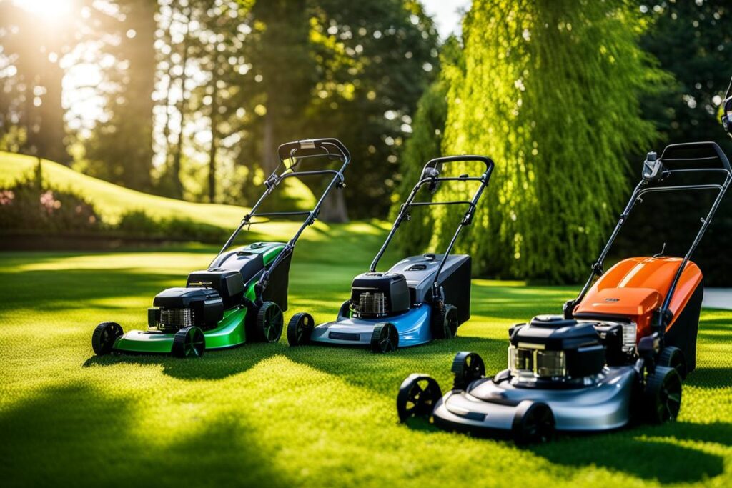 top brushless lawn mowers