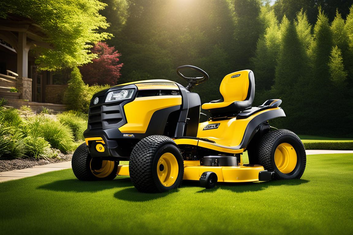 what size battery does a cub cadet riding mower use