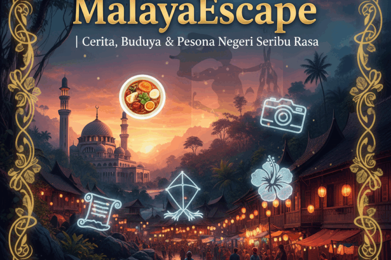 🕌 MalayaEscape | Cerita, Budaya, & Pesona Negeri Seribu Rasa