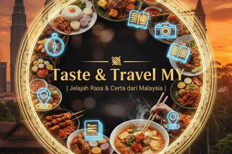 🍜 Taste & Travel MY | Jelajah Rasa & Cerita dari Malaysia