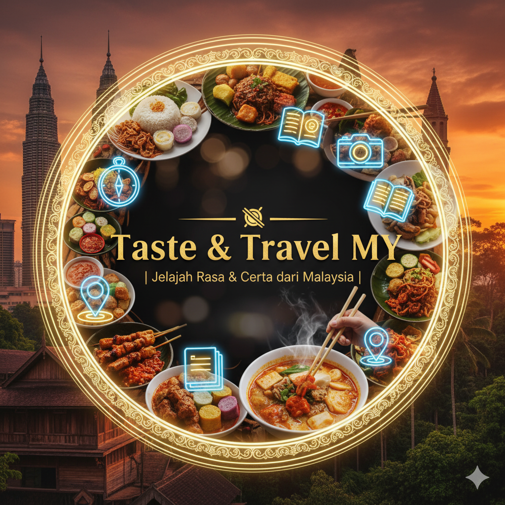 🍜 Taste & Travel MY | Jelajah Rasa & Cerita dari Malaysia